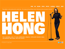 Tablet Screenshot of helenhong.com